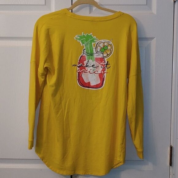 Crown & Ivy Make it Spicy shirt Sz S NWOT - Picture 3 of 3